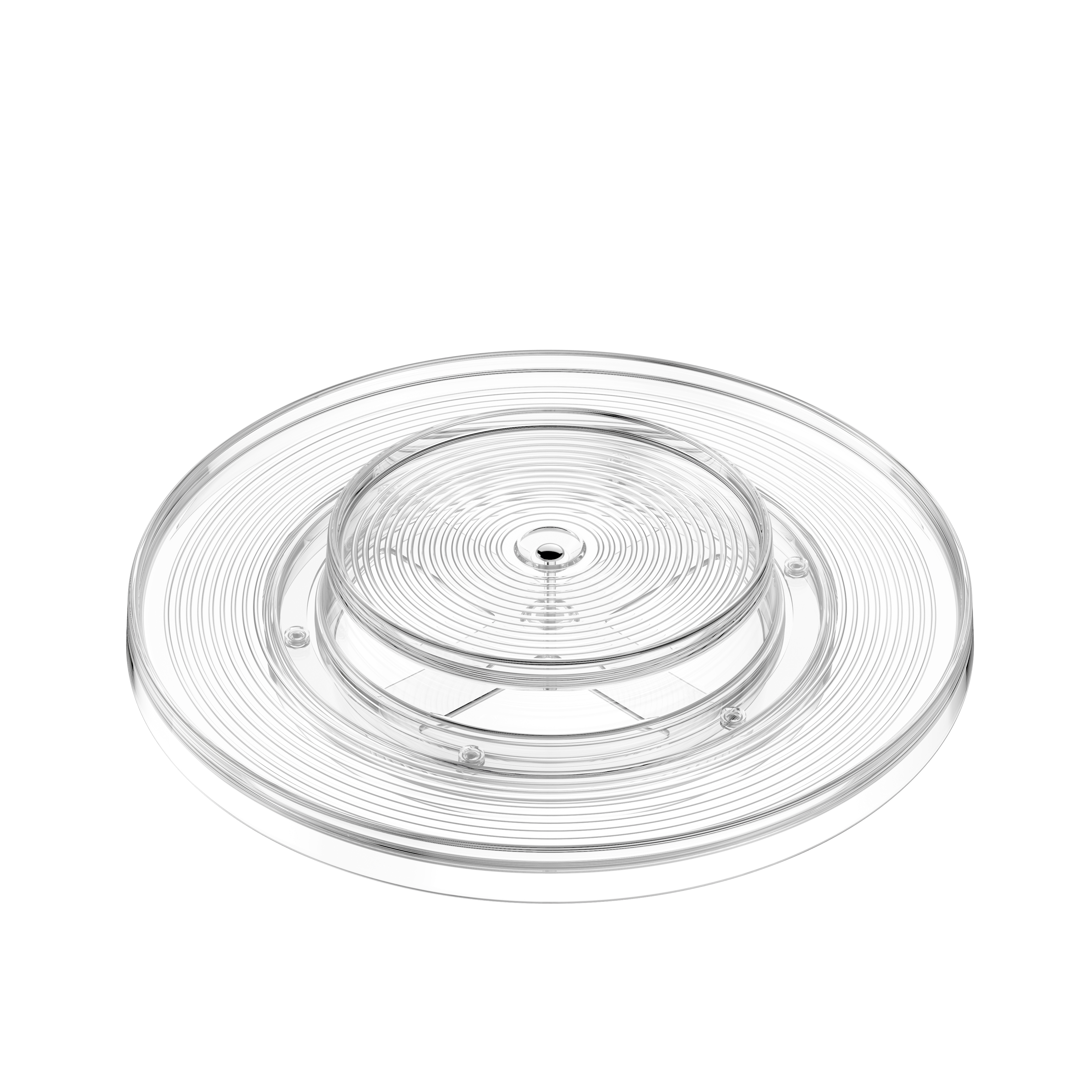 2 -Tier -Plattenspieler -Organisator für Schrank