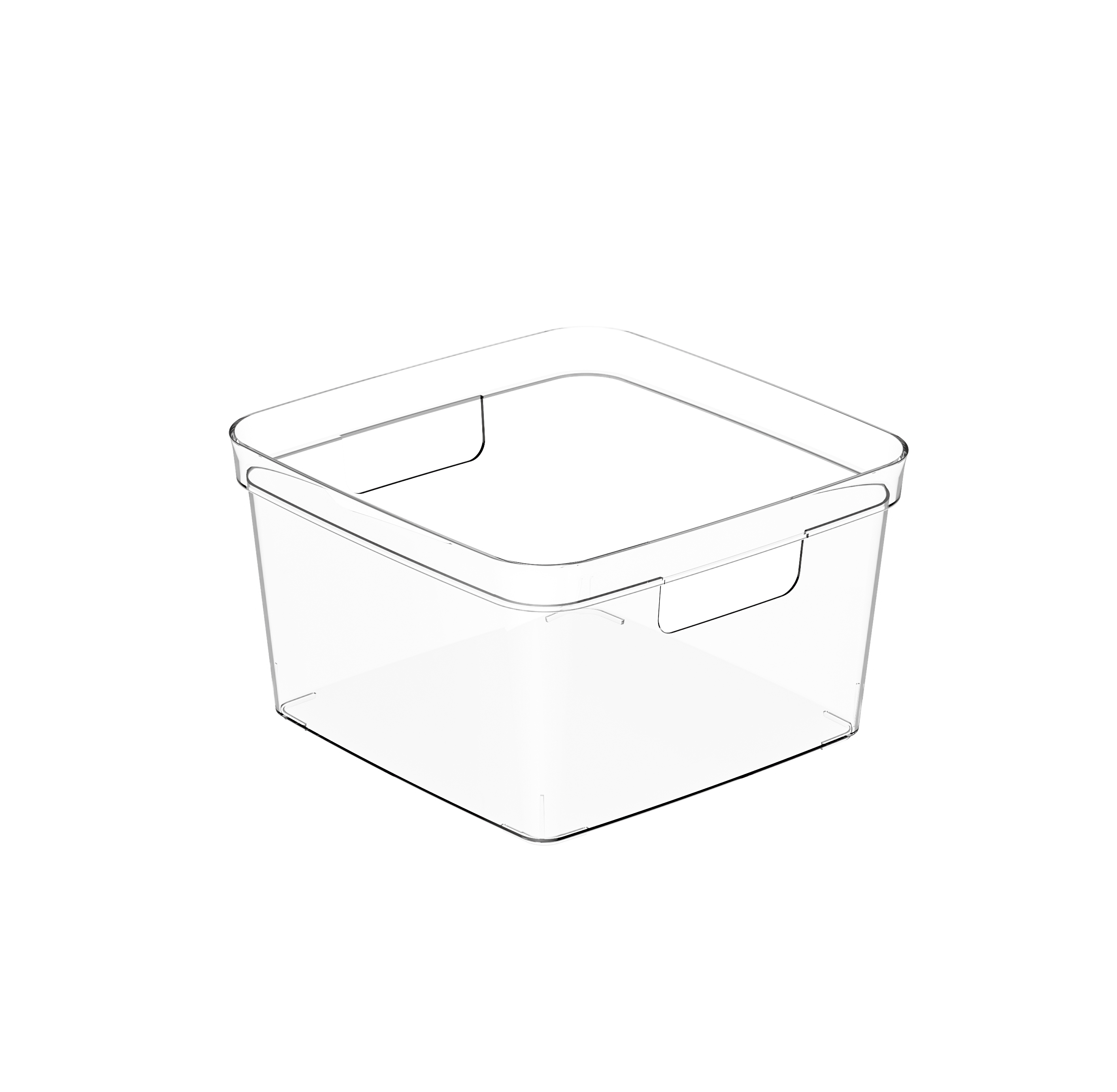 Klare Speicherbehälter